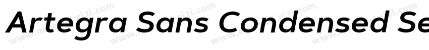 Artegra Sans Condensed SemiBold字体转换